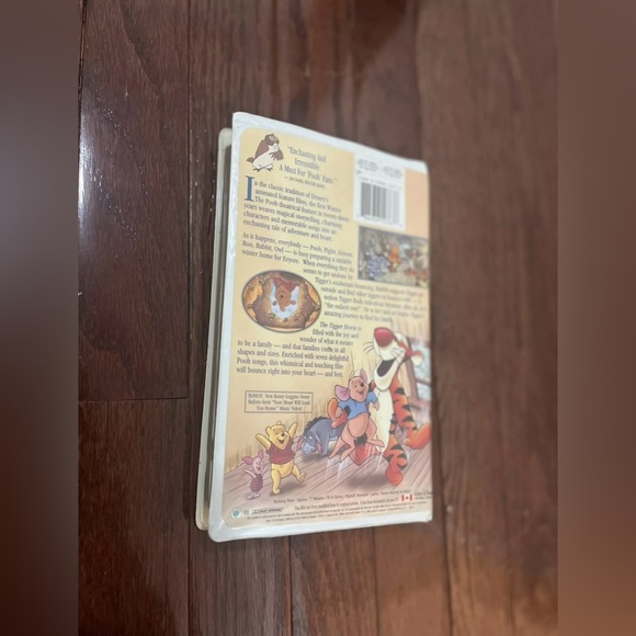 Winnie the Pooh - The Tigger Movie (VHS, 2000 Clamshell) - Picture 3 of 3